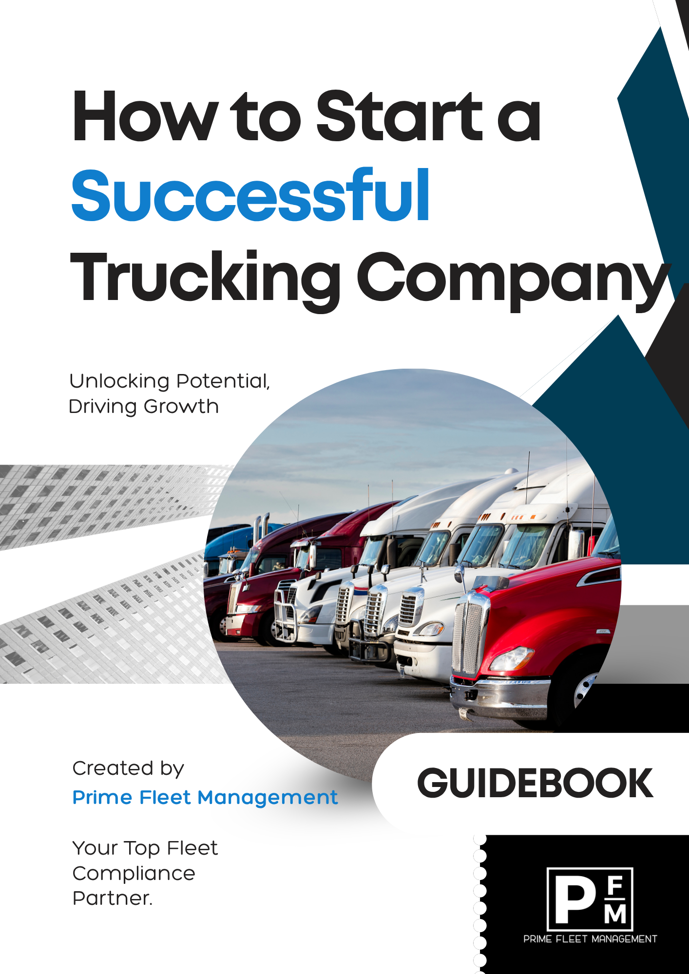 How to Start a Successful Trucking Company — book cover