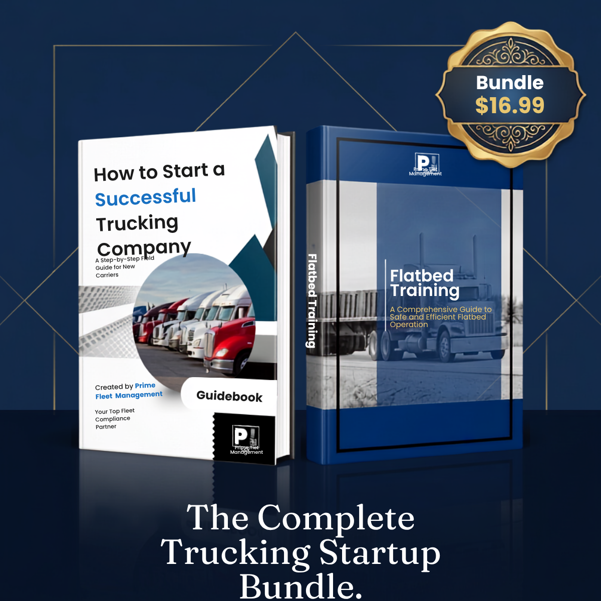 The Complete Trucking Startup Bundle — both books for $16.99